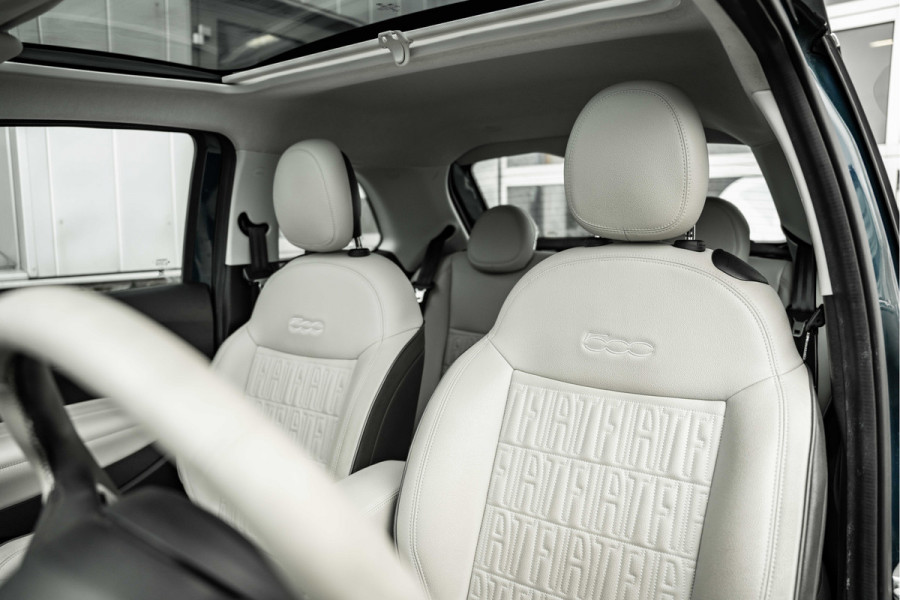 Fiat 500 La Prima 42 kWh | Pano | Leder | Full Led | Camera | ACC
