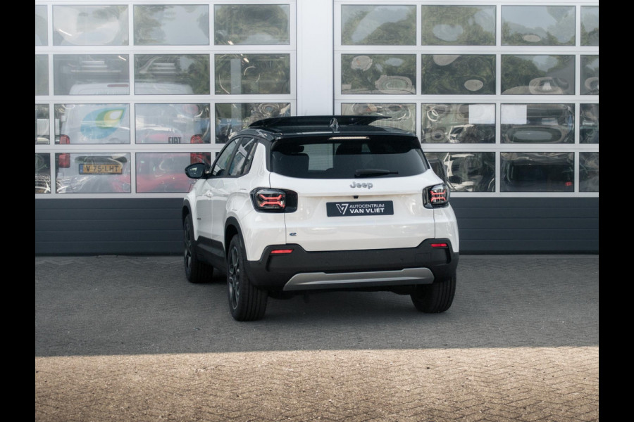 Jeep Avenger Summit 54 kWh | Uit voorraad leverbaar | 17%  Bijtelling | Schuif/Kanteldak | Leder&Winter Pack | Warmtepomp | Info&Convenience Pack | Full Operational Lease € 599,-