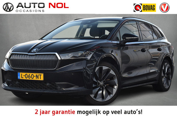 Škoda ENYAQ iV 60 First Edition | Stuur- en Stoelverw. | Camera | CarPlay | 21” LM