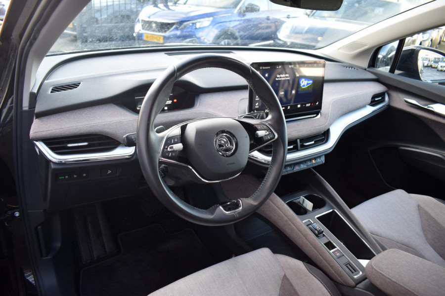 Škoda ENYAQ iV 60 First Edition | Stuur- en Stoelverw. | Camera | CarPlay | 21” LM