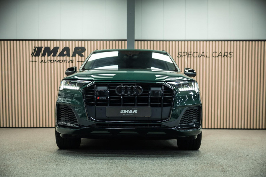 Audi Q7 55 TFSI e quattro Pro Line S | Goodwood Green | RS seats | Head-up | Stoelverwarming | Trekhaak |