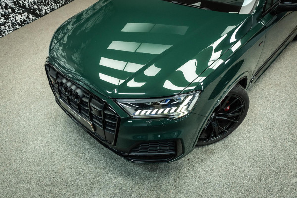 Audi Q7 55 TFSI e quattro Pro Line S | Goodwood Green | RS seats | Head-up | Stoelverwarming | Trekhaak |