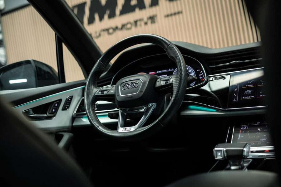 Audi Q7 55 TFSI e quattro Pro Line S | Goodwood Green | RS seats | Head-up | Stoelverwarming | Trekhaak |