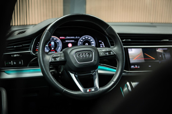 Audi Q7 55 TFSI e quattro Pro Line S | Goodwood Green | RS seats | Head-up | Stoelverwarming | Trekhaak |