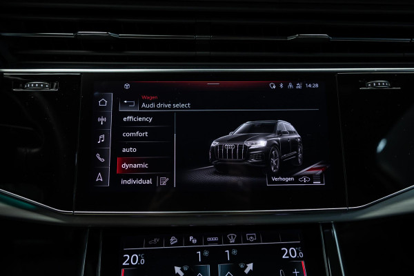 Audi Q7 55 TFSI e quattro Pro Line S | Goodwood Green | RS seats | Head-up | Stoelverwarming | Trekhaak |
