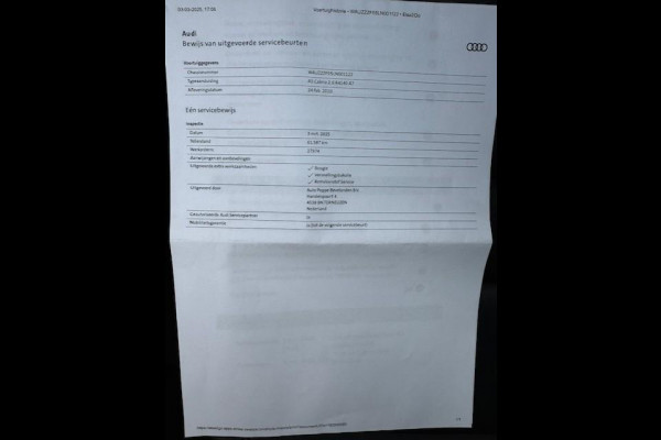 Audi A5 Cabriolet 40 TFSI Pro Line - Dealer onderhouden