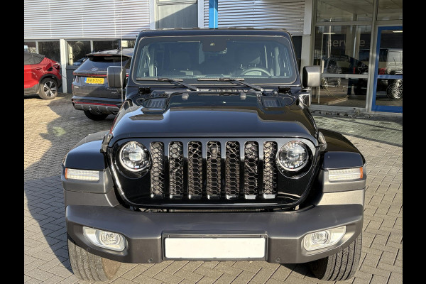Jeep Wrangler Unlimited 4xe 380pk Sahara PHEV | Leder | Stoel- & Stuurverwarming | Navigatie | Afneembaar Dak |