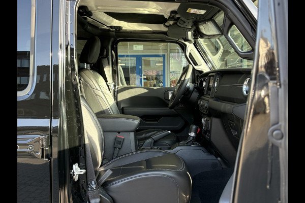 Jeep Wrangler Unlimited 4xe 380pk Sahara PHEV | Leder | Stoel- & Stuurverwarming | Navigatie | Afneembaar Dak |