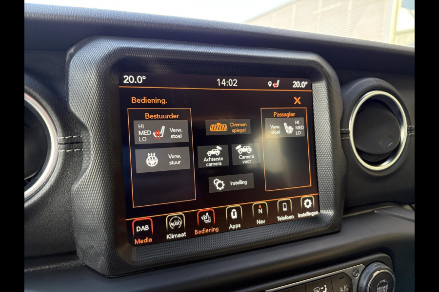 Jeep Wrangler Unlimited 4xe 380pk Sahara PHEV | Leder | Stoel- & Stuurverwarming | Navigatie | Afneembaar Dak |