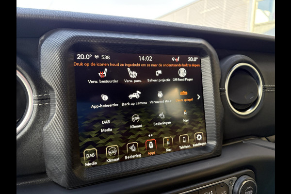 Jeep Wrangler Unlimited 4xe 380pk Sahara PHEV | Leder | Stoel- & Stuurverwarming | Navigatie | Afneembaar Dak |