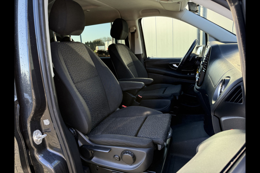 Mercedes-Benz Vito 114 CDI AUT / DUBBELE CABINE / L2H1 / 1e EIG. / ECC / CRUISE / CAMERA / LED / TREKHAAK / ACHTERKLEP