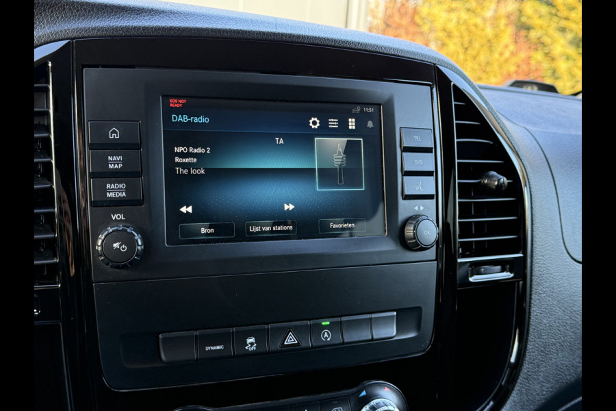 Mercedes-Benz Vito 114 CDI AUT / DUBBELE CABINE / L2H1 / 1e EIG. / ECC / CRUISE / CAMERA / LED / TREKHAAK / ACHTERKLEP