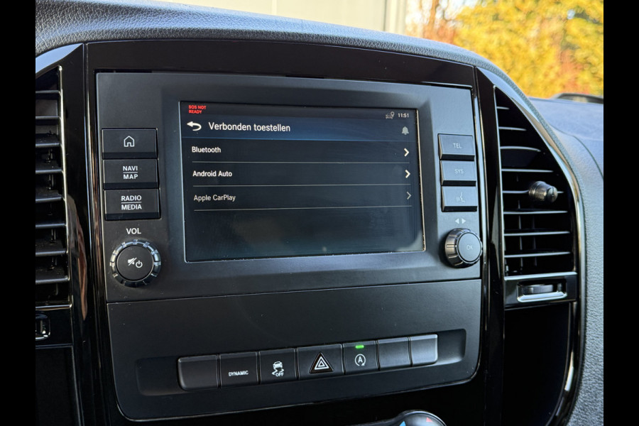 Mercedes-Benz Vito 114 CDI AUT / DUBBELE CABINE / L2H1 / 1e EIG. / ECC / CRUISE / CAMERA / LED / TREKHAAK / ACHTERKLEP