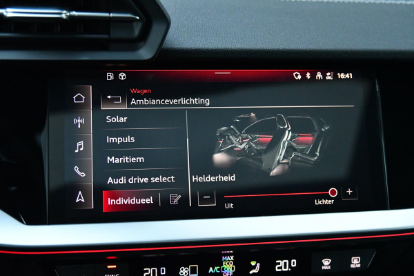 Audi A3 Sportback 45 TFSI e 3x S-Line Competition. Pano, ACC, Keyless, Sfeer, CarPlay!