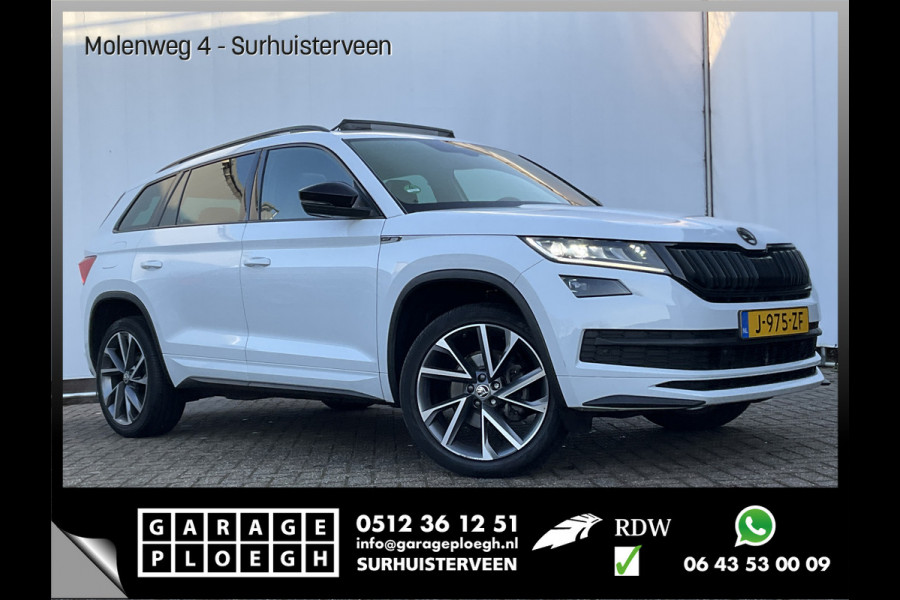 Škoda Kodiaq 7-Pers 1.5 TSI Sportline 7p. Virtual Pano.dak Trekhaak 20"LMV Full option Business