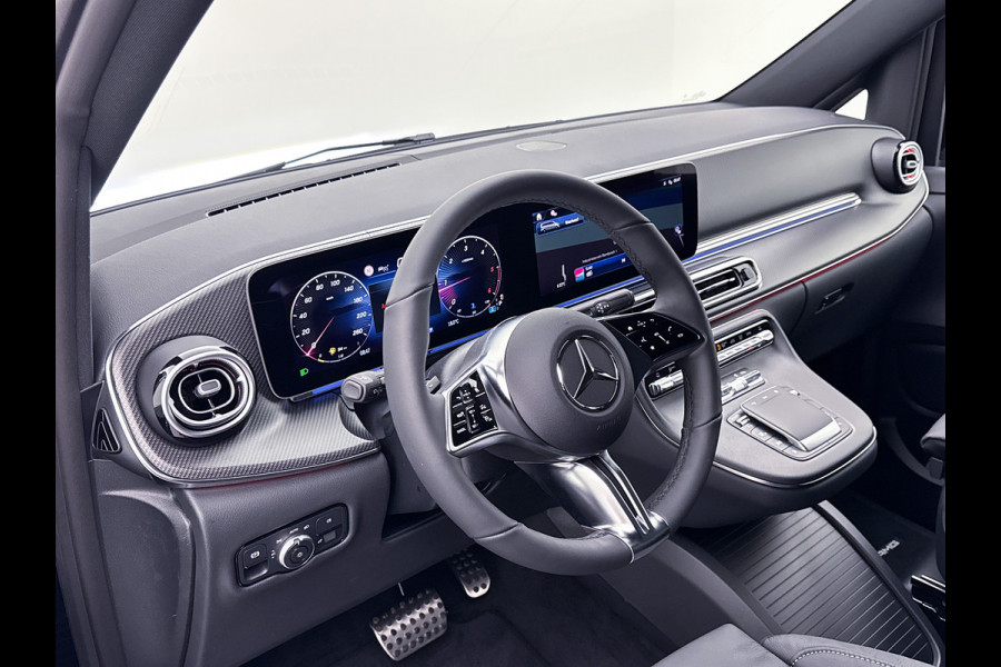 Mercedes-Benz V-Klasse 300d 4-MATIC Extra Lang AMG Avantgarde BPM-Vrij Dubbele Cabine 360 Graden Camera Elektrische Schuifdeuren Multibeam LED Adaptiev