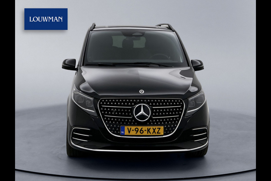 Mercedes-Benz V-Klasse 300d 4-MATIC Extra Lang AMG Avantgarde BPM-Vrij Dubbele Cabine 360 Graden Camera Elektrische Schuifdeuren Multibeam LED Adaptiev