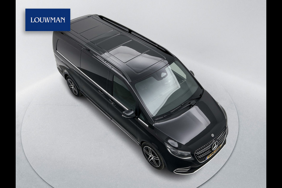 Mercedes-Benz V-Klasse 300d 4-MATIC Extra Lang AMG Avantgarde BPM-Vrij Dubbele Cabine 360 Graden Camera Elektrische Schuifdeuren Multibeam LED Adaptiev