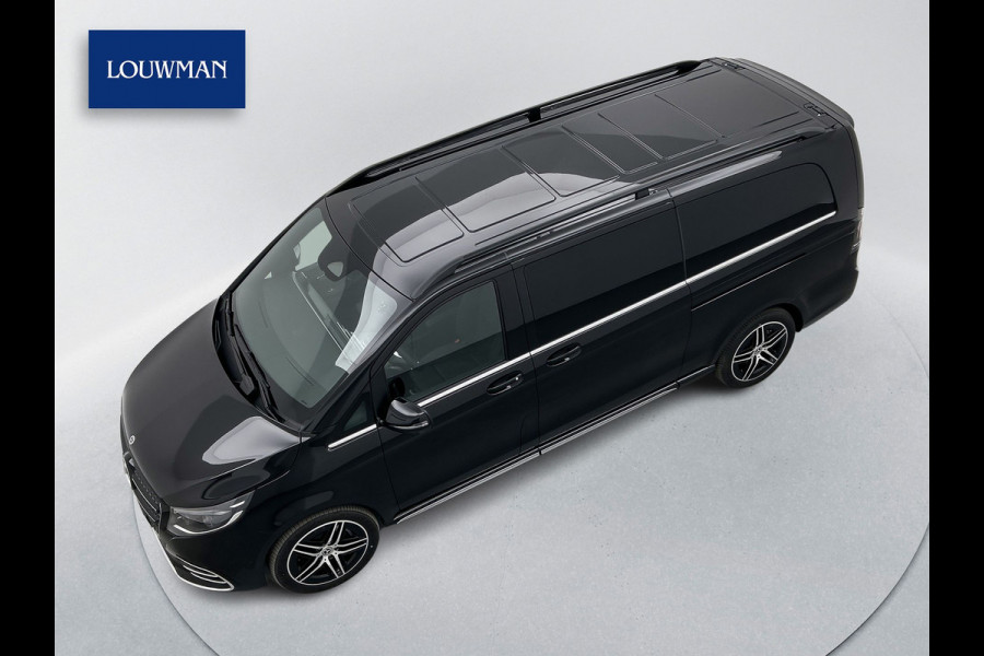 Mercedes-Benz V-Klasse 300d 4-MATIC Extra Lang AMG Avantgarde BPM-Vrij Dubbele Cabine 360 Graden Camera Elektrische Schuifdeuren Multibeam LED Adaptiev