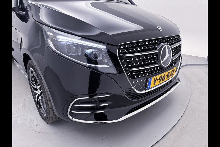 Mercedes-Benz V-Klasse 300d 4-MATIC Extra Lang AMG Avantgarde BPM-Vrij Dubbele Cabine 360 Graden Camera Elektrische Schuifdeuren Multibeam LED Adaptiev