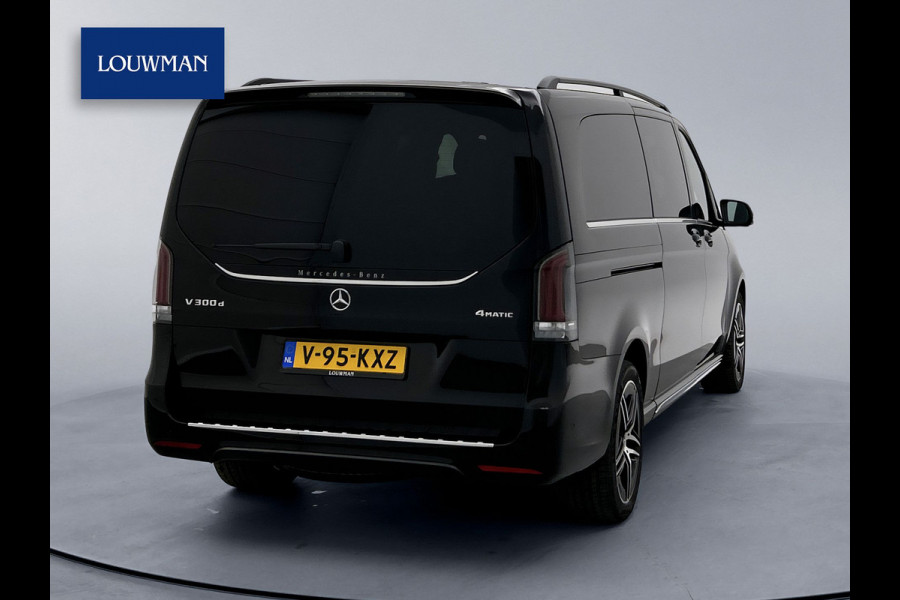 Mercedes-Benz V-Klasse 300d 4-MATIC Extra Lang AMG Avantgarde BPM-Vrij Dubbele Cabine 360 Graden Camera Elektrische Schuifdeuren Multibeam LED Adaptiev