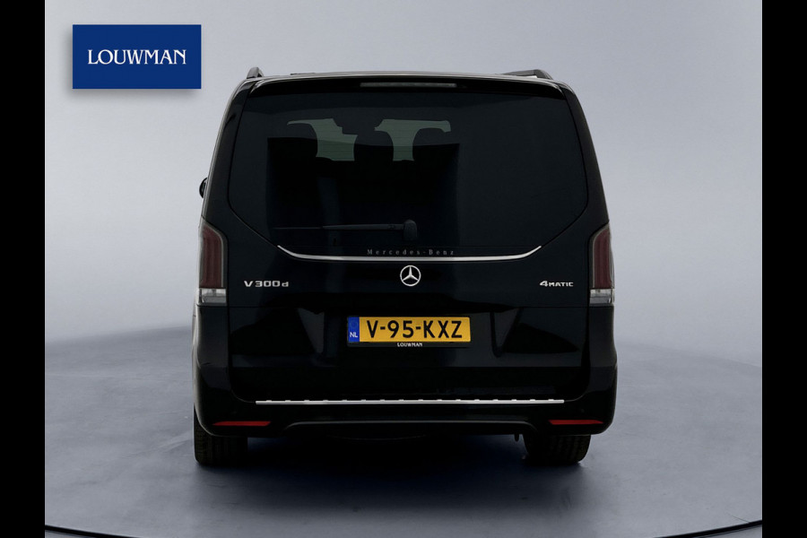 Mercedes-Benz V-Klasse 300d 4-MATIC Extra Lang AMG Avantgarde BPM-Vrij Dubbele Cabine 360 Graden Camera Elektrische Schuifdeuren Multibeam LED Adaptiev
