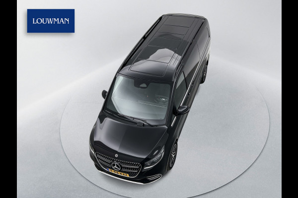 Mercedes-Benz V-Klasse 300d 4-MATIC Extra Lang AMG Avantgarde BPM-Vrij Dubbele Cabine 360 Graden Camera Elektrische Schuifdeuren Multibeam LED Adaptiev