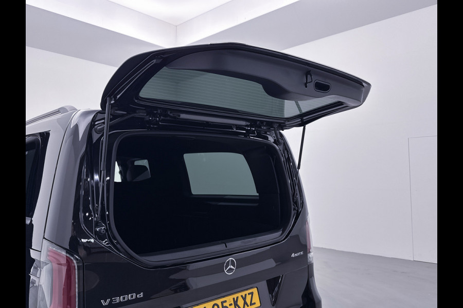 Mercedes-Benz V-Klasse 300d 4-MATIC Extra Lang AMG Avantgarde BPM-Vrij Dubbele Cabine 360 Graden Camera Elektrische Schuifdeuren Multibeam LED Adaptiev
