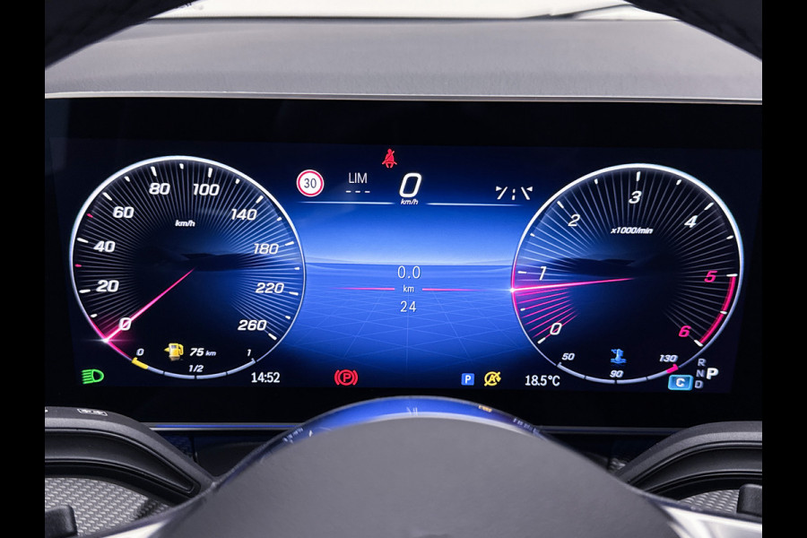 Mercedes-Benz V-Klasse 300d 4-MATIC L3 AMG-line Avantgarde BPM-Vrij Dubbele Cabine Elektrische Schuifdeuren Multibeam LED Adaptieve Cruise Control