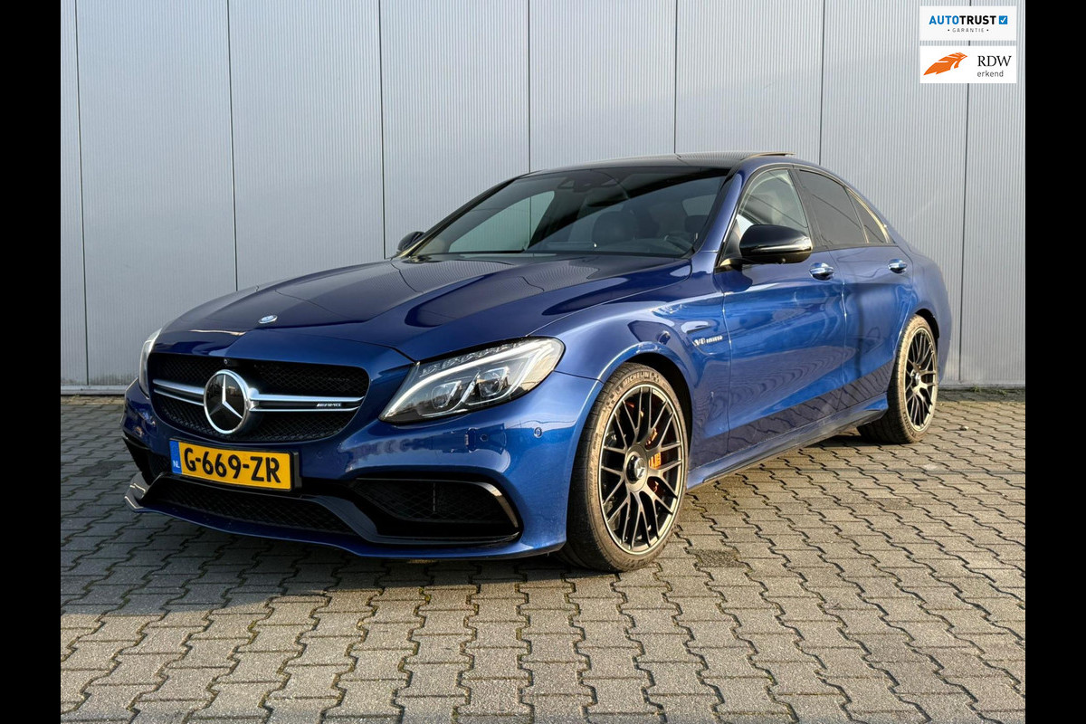 Mercedes-Benz C-Klasse AMG 63S / Keramisch / Pano / Burmester / Head up / Leder