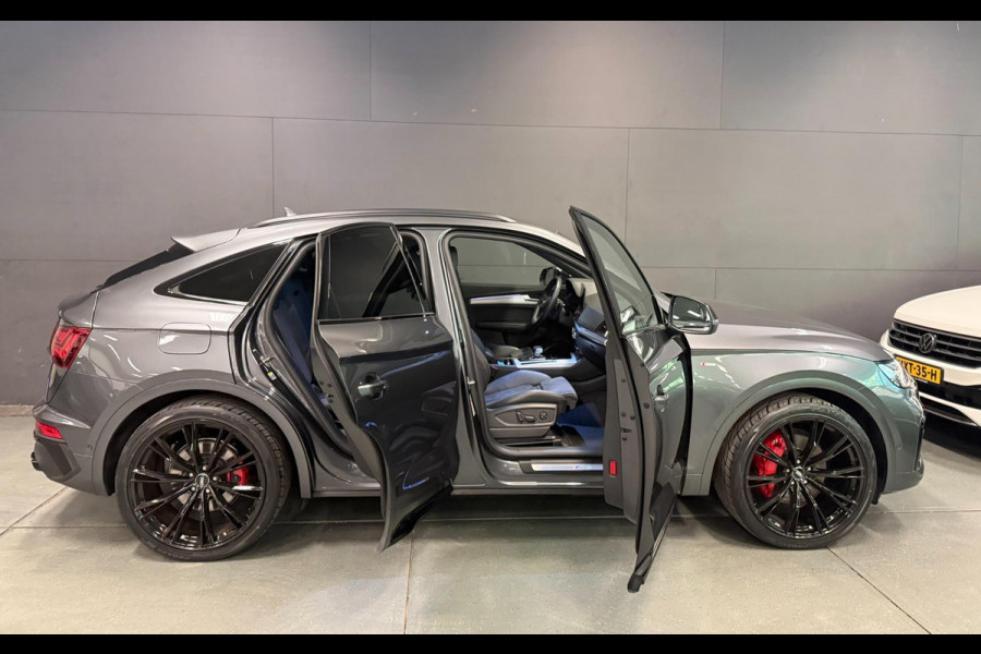 Audi Q5 Sportback 55 TFSI e SQ5 22'' 367PK BLACK-LINE B&O/LUCHTVERING/V-COCKPIT/DAB/CARPLAY/SFEERVERL///