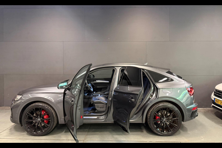 Audi Q5 Sportback 55 TFSI e SQ5 22'' 367PK BLACK-LINE B&O/LUCHTVERING/V-COCKPIT/DAB/CARPLAY/SFEERVERL///