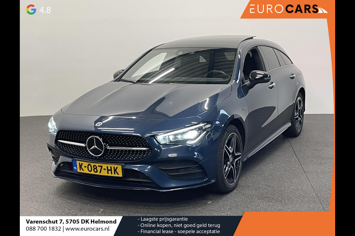 Mercedes-Benz CLA-Klasse Shooting Brake 250 e Business Solution AMG Limited Panoramadak Navigatie Apple Carplay/Android Auto Camera Parkeersensoren Elektrische achterklep Elektrische stoelen en verwarmd Virtual Cockpit Climate Control