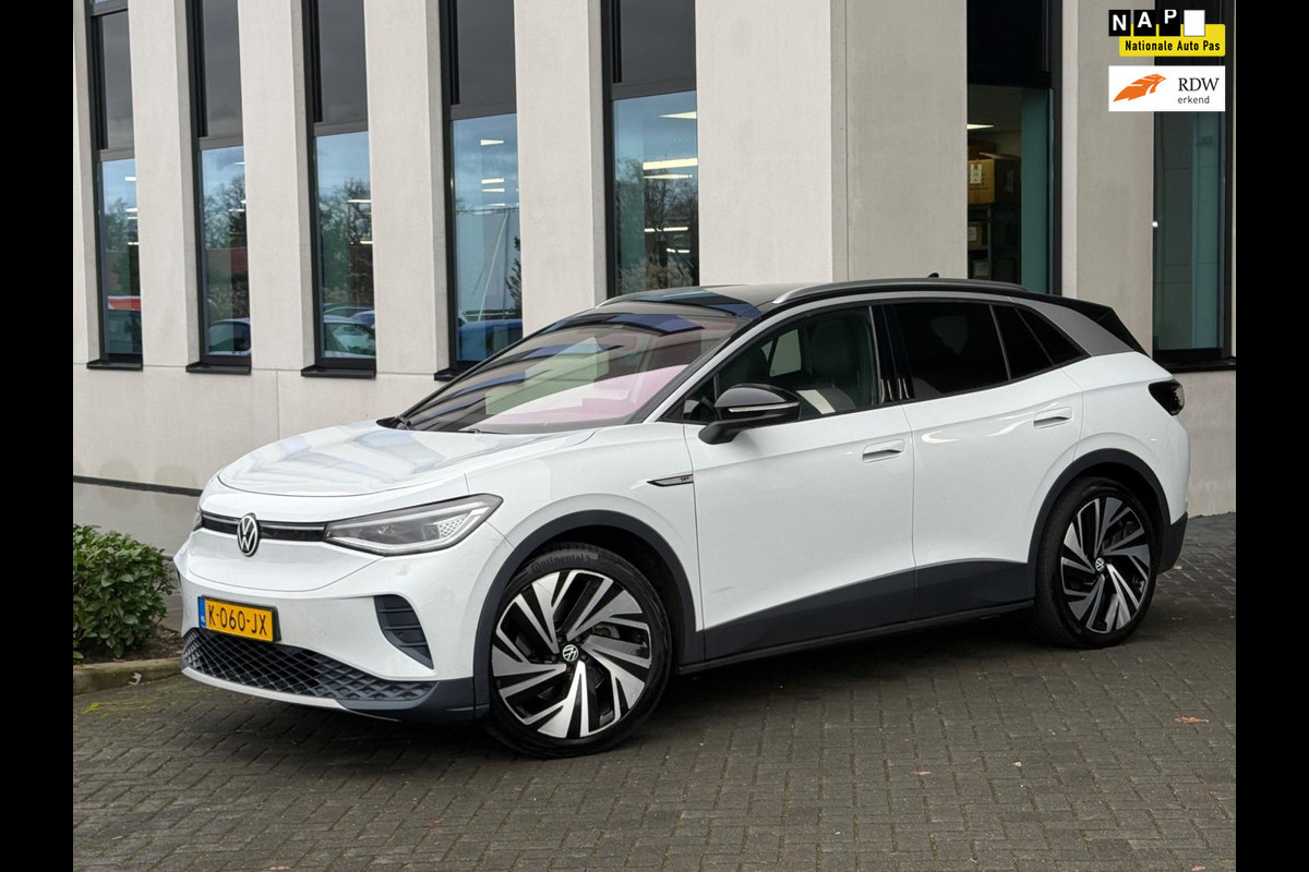 Volkswagen ID.4 Max 77 kWh, panoramadak, stoelverwarming, 360 camera, adaptief cruise,warmtepomp, 1 e eigenaar, NL auto met nap
