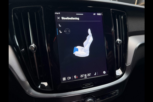 Volvo V60 B4 211pkplus darkPanoramatrekhaakleerharman kardonThunder Grey Bovag garantie 360 camera