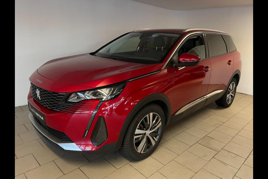 Peugeot 5008 1.2 PureTech Blue Lease Allure AUTOMAAT AIRCO NAVI CRUISE ELEK RAMEN CENT VERG VELGEN PRIVACYGLAS NIEUWSTAAT