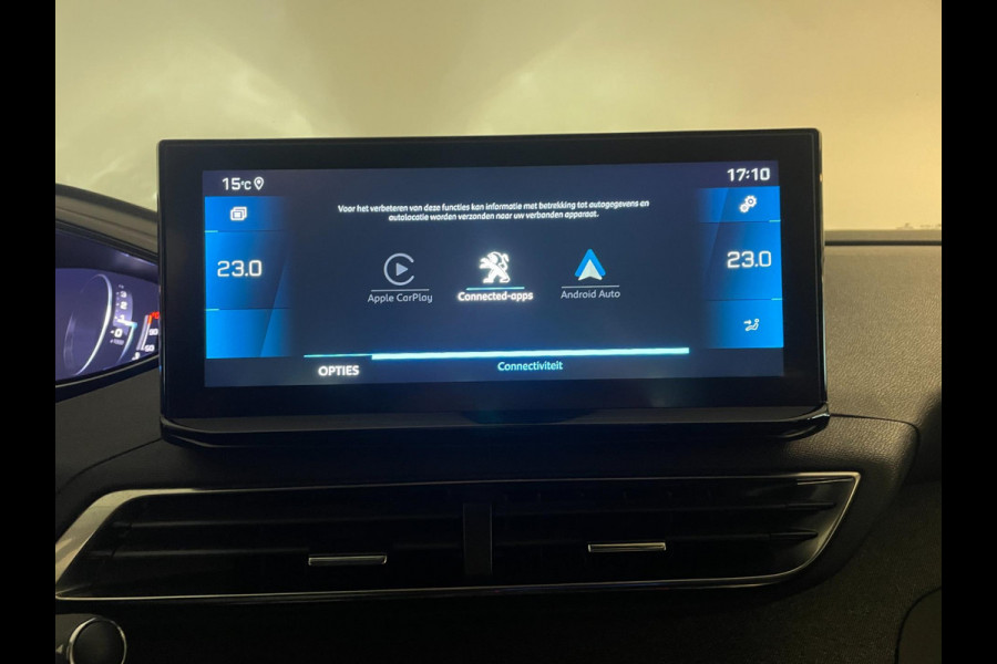 Peugeot 5008 1.2 PureTech Blue Lease Allure AUTOMAAT AIRCO NAVI CRUISE ELEK RAMEN CENT VERG VELGEN PRIVACYGLAS NIEUWSTAAT