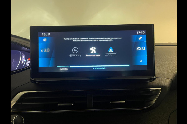 Peugeot 5008 1.2 PureTech Blue Lease Allure AUTOMAAT AIRCO NAVI CRUISE ELEK RAMEN CENT VERG VELGEN PRIVACYGLAS NIEUWSTAAT