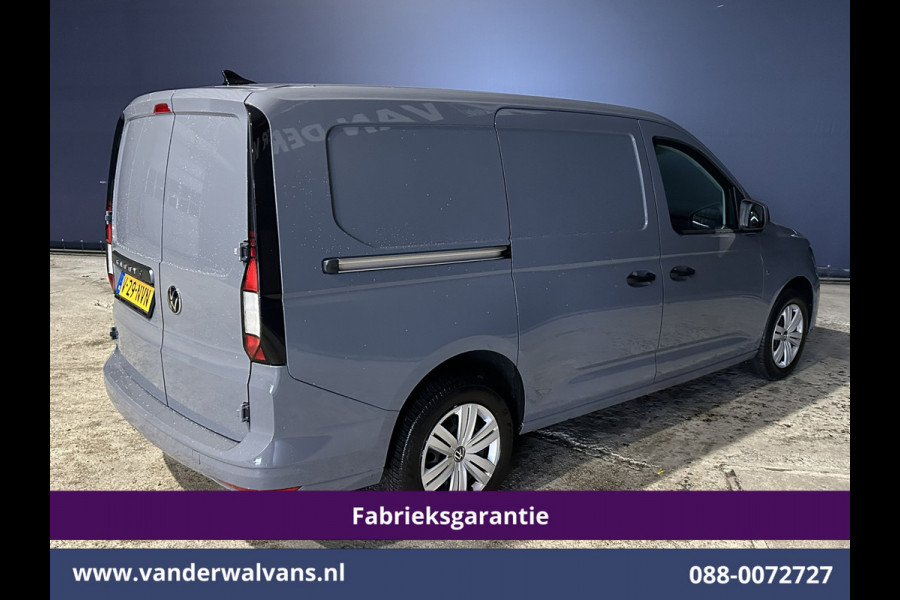 Volkswagen Caddy Cargo Maxi 1.5 TSI 115pk Benzine motor L2H1 Fabrieksgarantie Euro6 Airco | Camera | Apple Carplay | Bumper in de kleur Android Auto, Zijdeur