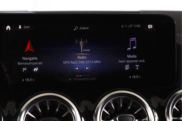 Mercedes-Benz B-Klasse 250 e AMG Line Hybride - Automaat | Dig. Cockpit | Cruise | Stoelverw. | PDC | Camera | NAV | ECC | Elek. Klep | Afn. Trekhaak | LM 18" |