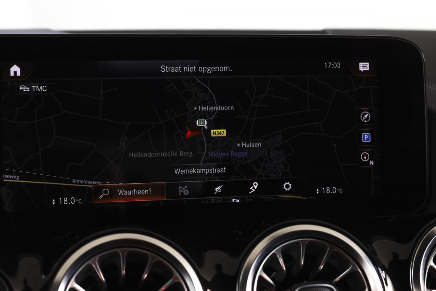 Mercedes-Benz B-Klasse 250 e AMG Line Hybride - Automaat | Dig. Cockpit | Cruise | Stoelverw. | PDC | Camera | NAV | ECC | Elek. Klep | Afn. Trekhaak | LM 18" |