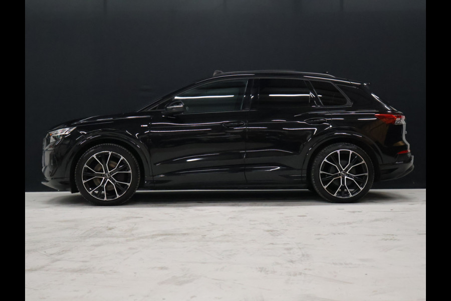 Audi Q4 e-tron 40 Launch edition S Competition 77 kWh [SCHUIFKANTELDAK, SPORTSTOELEN, APPLE CARPLAY, ANDROID, ADAPTIVE CRUISE, STOELVERWARMING, CAMERA, CLIMATE, NIEUWSTAAT]