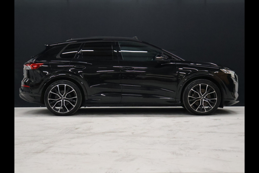 Audi Q4 e-tron 40 Launch edition S Competition 77 kWh [SCHUIFKANTELDAK, SPORTSTOELEN, APPLE CARPLAY, ANDROID, ADAPTIVE CRUISE, STOELVERWARMING, CAMERA, CLIMATE, NIEUWSTAAT]