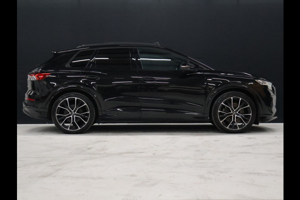 Audi Q4 e-tron 40 Launch edition S Competition 77 kWh [SCHUIFKANTELDAK, SPORTSTOELEN, APPLE CARPLAY, ANDROID, ADAPTIVE CRUISE, STOELVERWARMING, CAMERA, CLIMATE, NIEUWSTAAT]