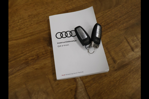 Audi Q4 e-tron 40 Launch edition S Competition 77 kWh [SCHUIFKANTELDAK, SPORTSTOELEN, APPLE CARPLAY, ANDROID, ADAPTIVE CRUISE, STOELVERWARMING, CAMERA, CLIMATE, NIEUWSTAAT]