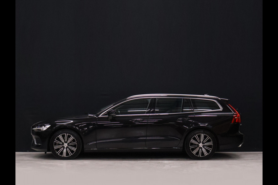 Volvo V60 2.0 T6 Recharge AWD Business Pro [APPLE CARPLAY, ADAPTIVE CRUISE CONTROL, STUUR EN STOELVERWARMING, DIGITAL DASH, TREKHAAK, CAMERA, PDC V+A, NAVIGATIE,NIEUWSTAAT]
