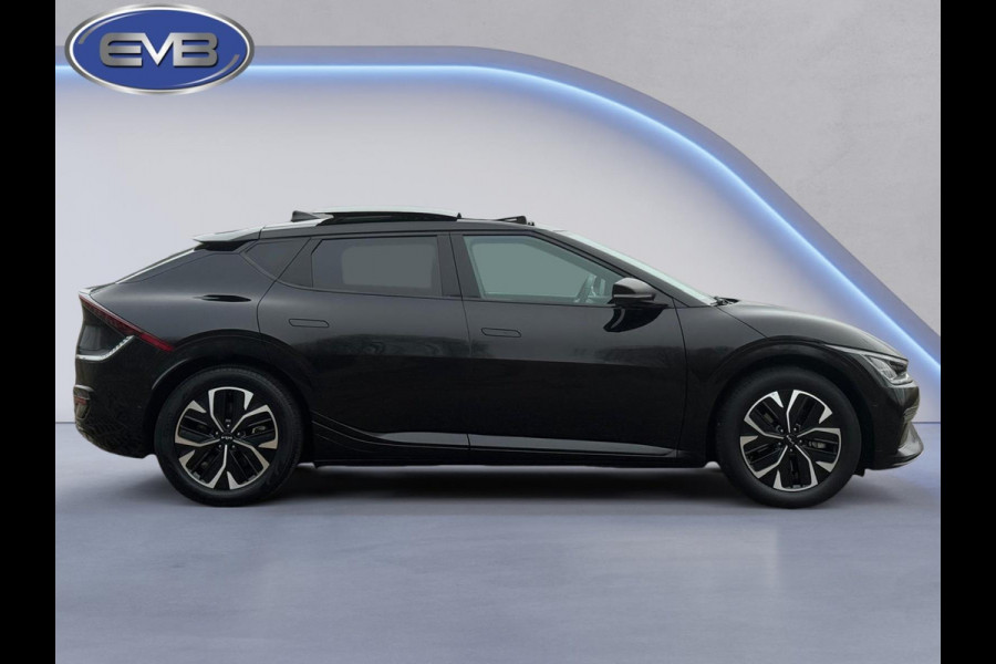 Kia Ev6 GT-Line 77.4 kWh panoramadak, soh waarde 100 procent, trekhaak, meridian, alle opties, 1 e eigenaar, NL auto met nap