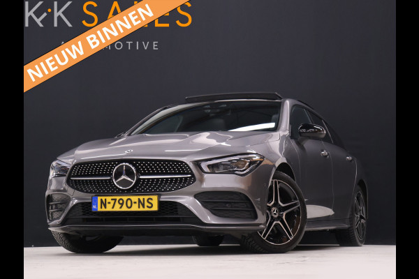 Mercedes-Benz CLA-Klasse Shooting Brake 250 e AMG Limited FULL OPTION [ADAPTIVE CRUISE, CAMERA, APPLE CARPLAY,  MEMORY SEATS, SCHUIFKANTELDAK, SFEERVERLICHTING, DIGITAL DASH, TREKHAAK, HALF LEDER, NAVIGATIE, NIEUWSTAAT]