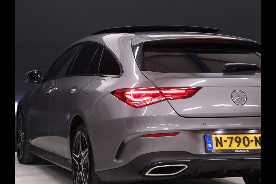 Mercedes-Benz CLA-Klasse Shooting Brake 250 e AMG Limited FULL OPTION [ADAPTIVE CRUISE, CAMERA, APPLE CARPLAY,  MEMORY SEATS, SCHUIFKANTELDAK, SFEERVERLICHTING, DIGITAL DASH, TREKHAAK, HALF LEDER, NAVIGATIE, NIEUWSTAAT]