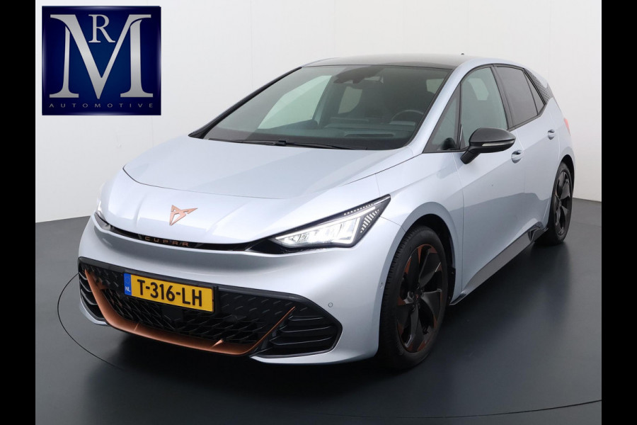 CUPRA Born Business 62 kWh ELEK. STOEL MET MASSAGE| STUURWIELVERWARMING | RONDOMZICHT CAMERA| ADAPTIVE CRUISE CONTROL| DODE HOEK SENSOR| REEDS RIJKLAAR GEMAAKT, GELEVERD INCL. 12 MND BOVAG GARANTIE